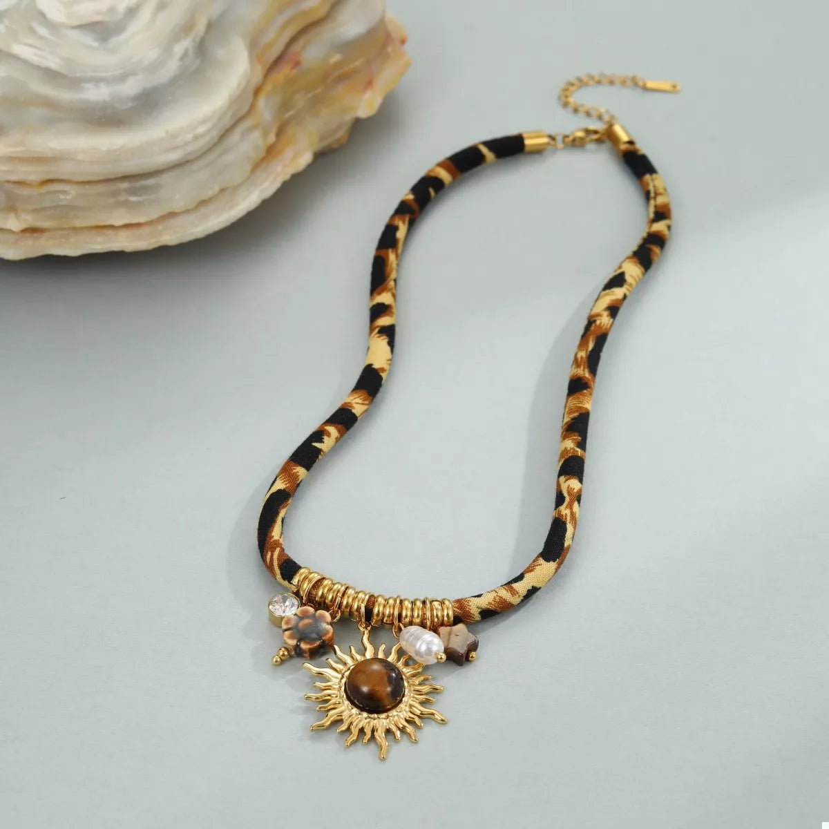Leopard 18K Gold-Plated Necklace - Tigbul's Variety Fashion Shop