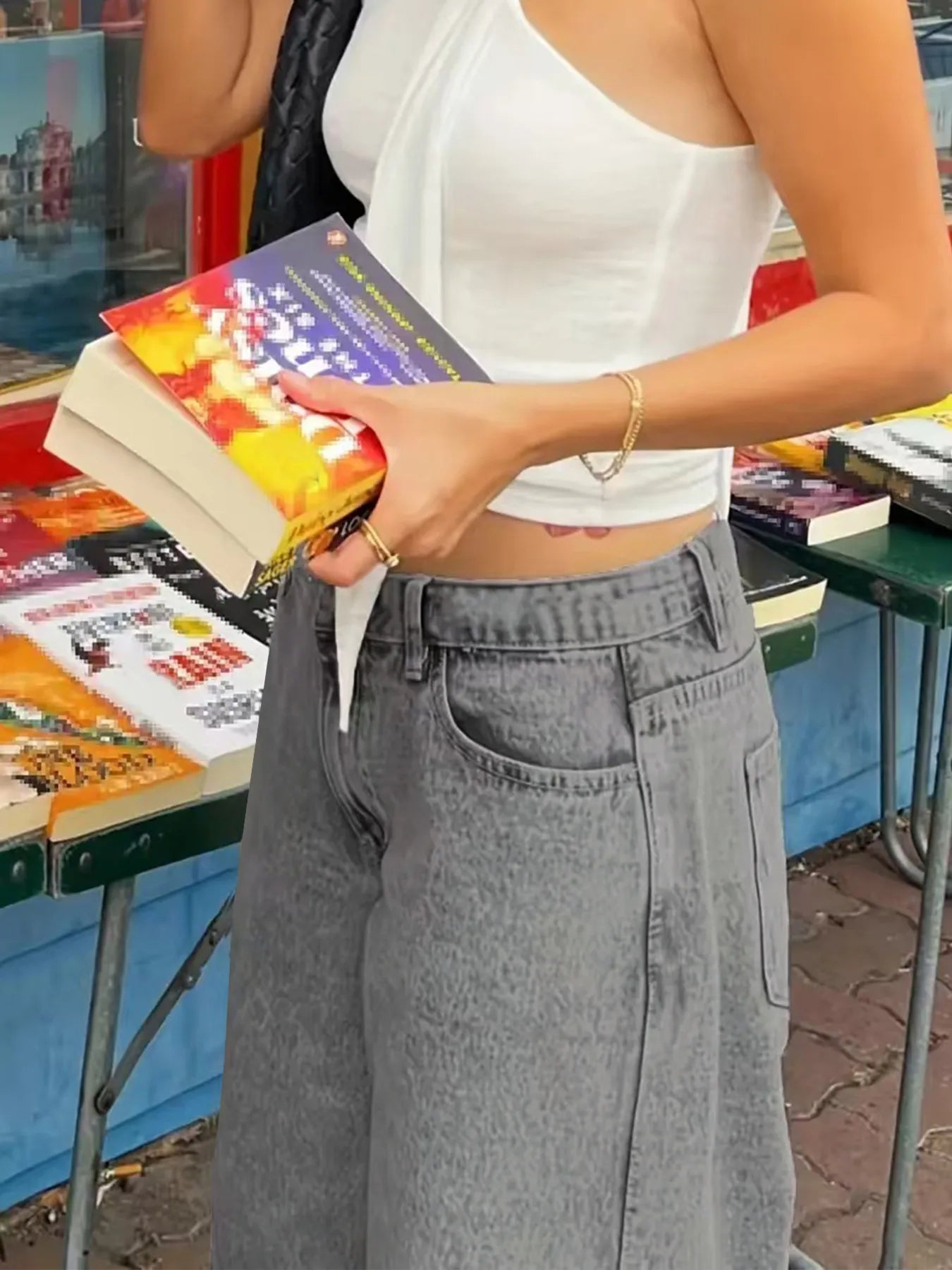 Wide Leg Jeans - Tigbul's Variety Fashion Shop