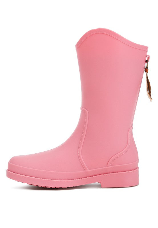 Overcloud Stylish High Rainboots - Tigbul's Variety Fashion Shop