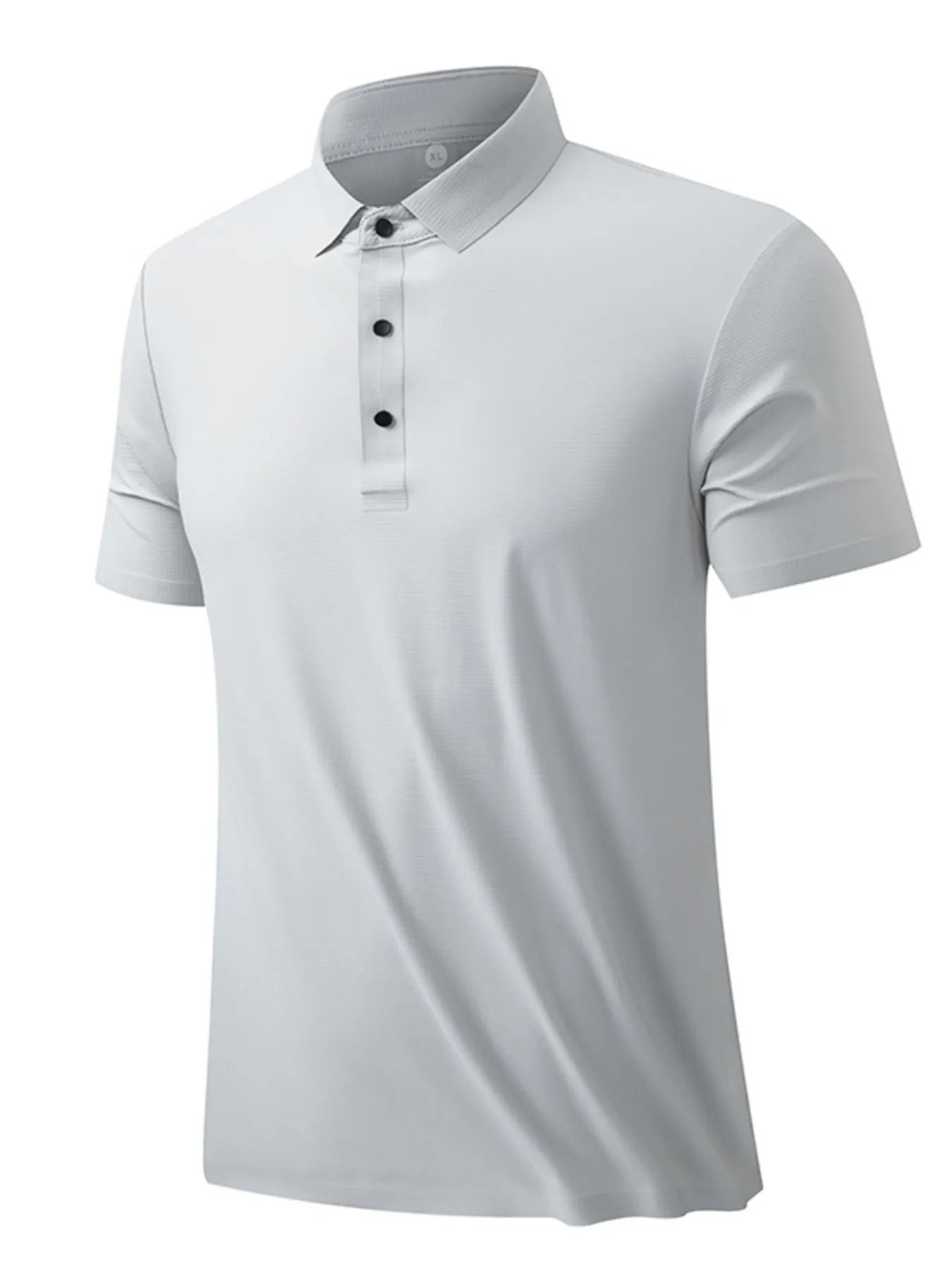 Men's Plus Size Button Detail Short Sleeve Polo - Tigbul's Variety Fashion Shop