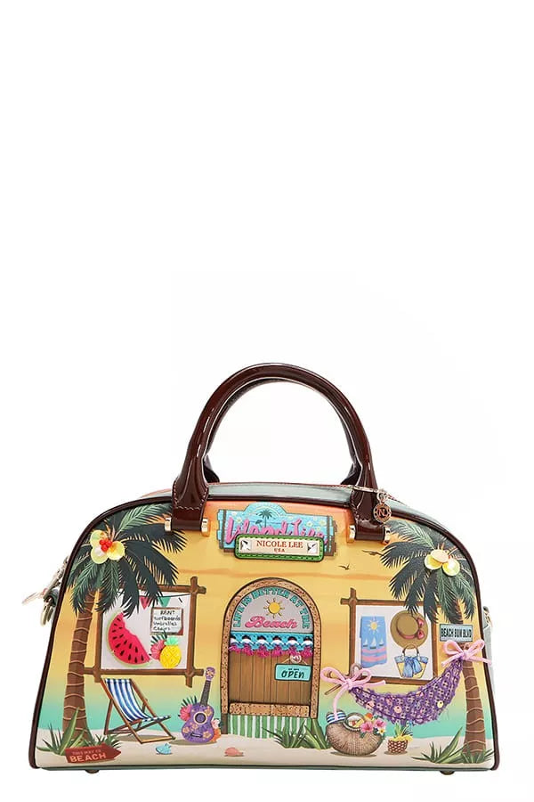 Nicole Lee USA Sun and Sand Dome Bag - Tigbul's Variety Fashion Shop