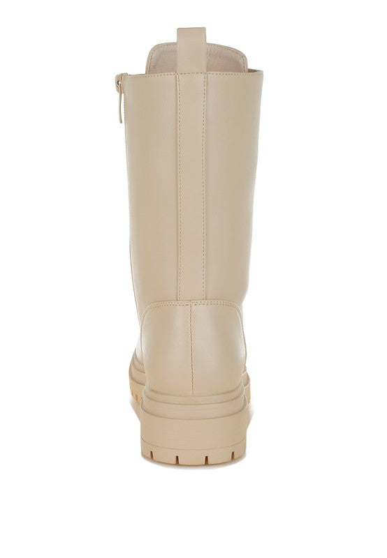 Nimba Rhinestone jeweled Chunky Boots - Tigbul's Variety Fashion Shop