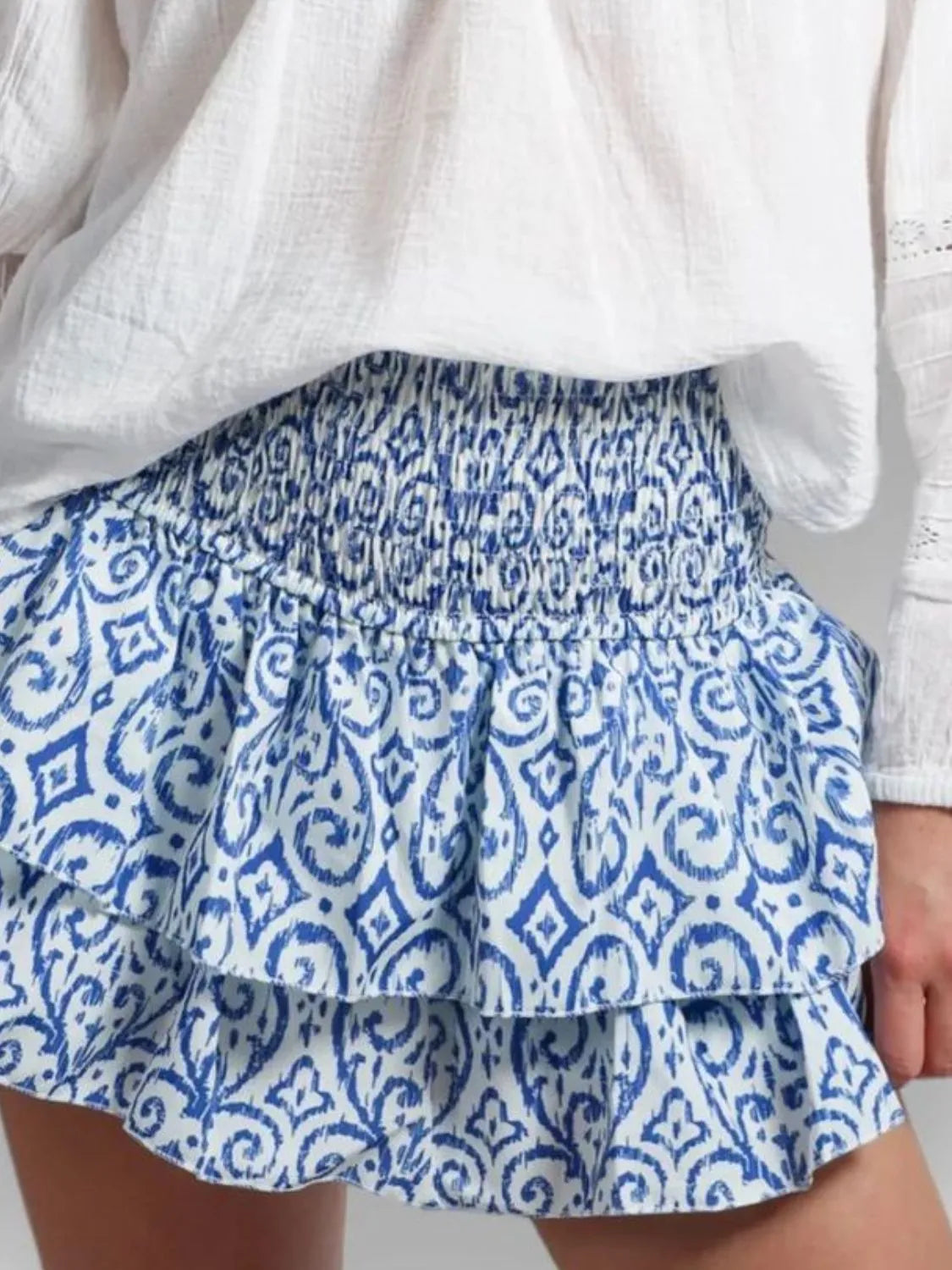 Layered Mini Skirt - Tigbul's Variety Fashion Shop