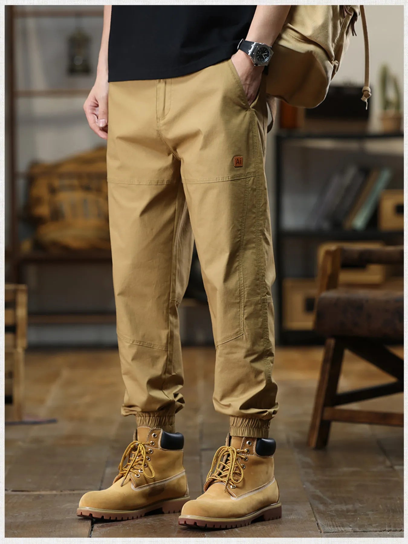 Men's Full Size Wide Leg Pants Plus Size - Tigbul's Variety Fashion Shop