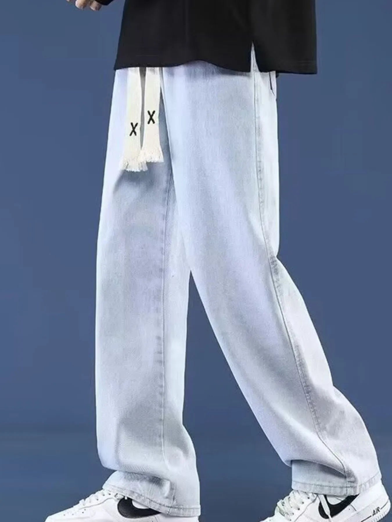 Men's Full Size Wide Leg Jeans Plus Size - Tigbul's Variety Fashion Shop