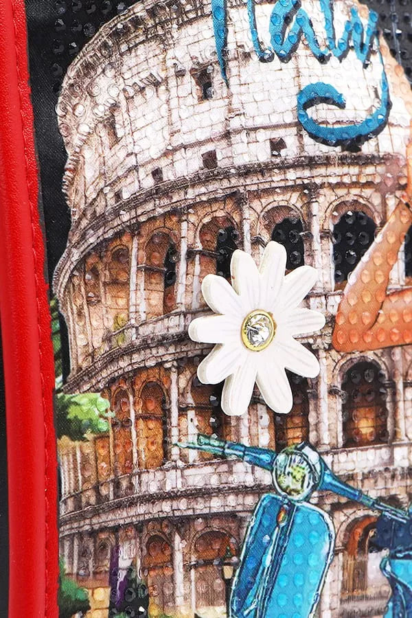 Nicole Lee USA Martha Travels Italy - Dome Satchel - Tigbul's Variety Fashion Shop