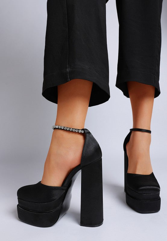 Martini Sky High Platform Sandals - Tigbul's Variety Fashion Shop