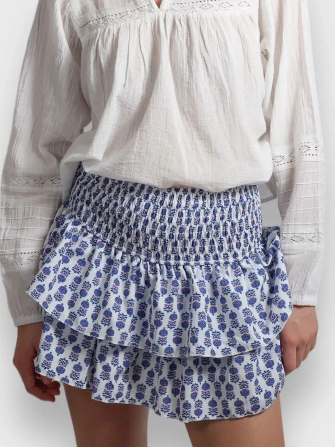 Layered Mini Skirt - Tigbul's Variety Fashion Shop