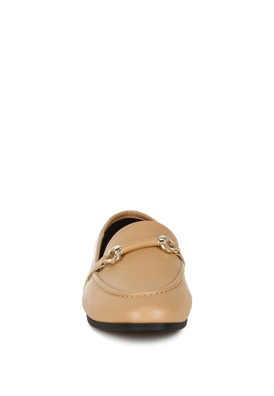 Melisma Horsebit Embellished Loafers - Tigbul's Variety Fashion Shop