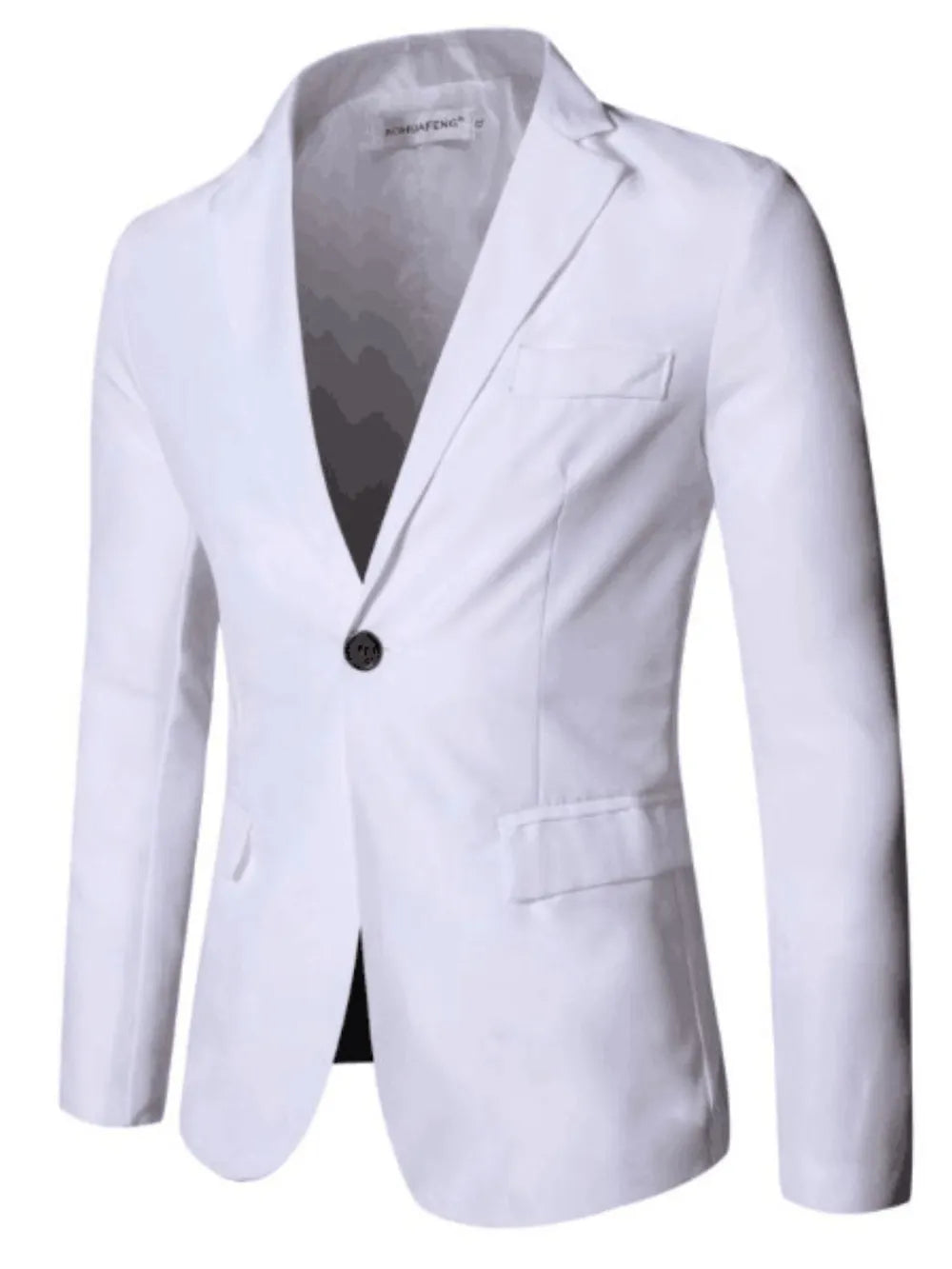 Men's Full Size Slim Fit One Button Top and Pants Two-Piece Blazer Set Plus Size - Tigbul's Variety Fashion Shop