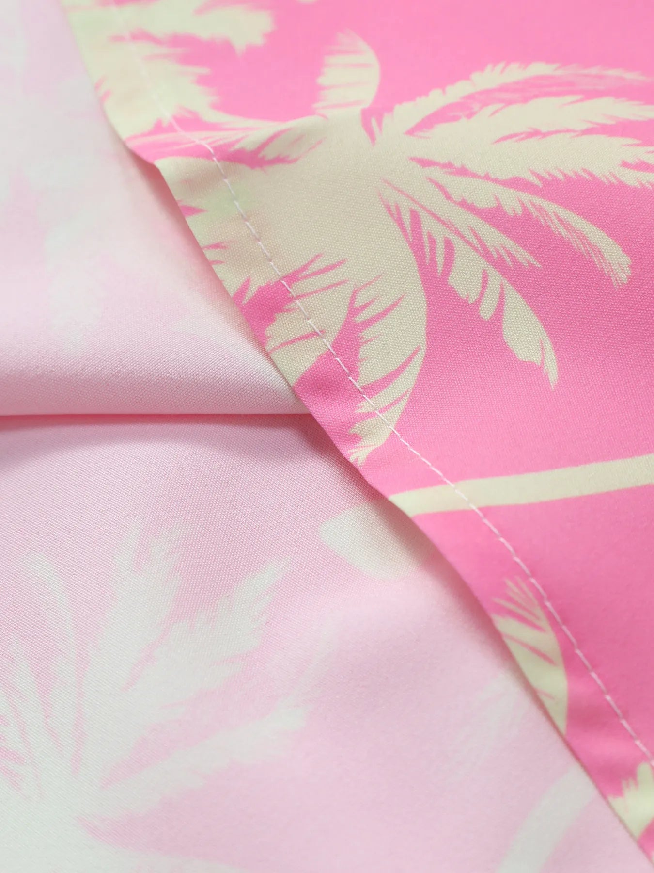 Men's Palm Tree Print Top and Shorts Summer Set - Tigbul's Variety Fashion Shop