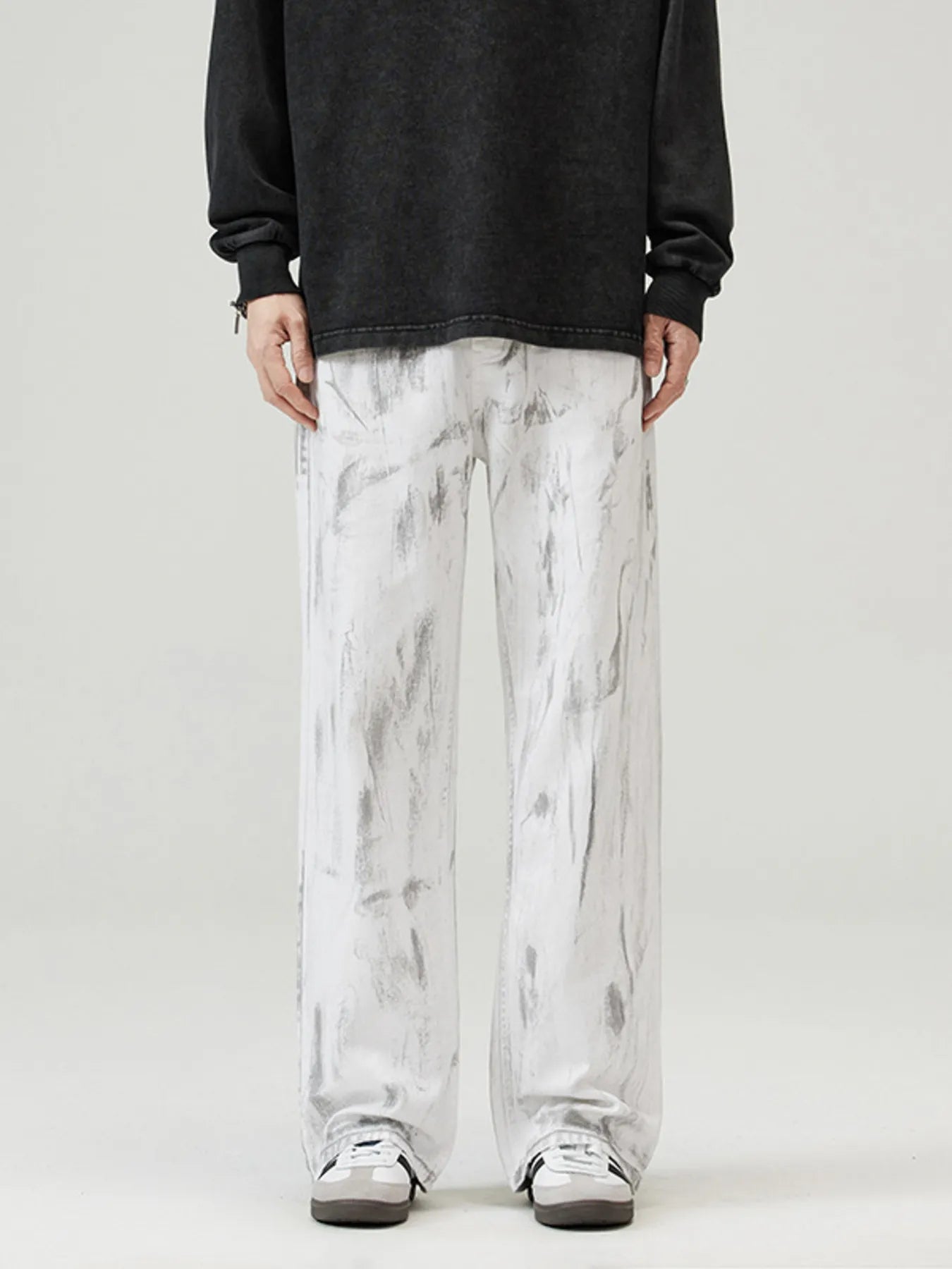 Men's Full Size Wide Leg Jeans Plus Size - Tigbul's Variety Fashion Shop
