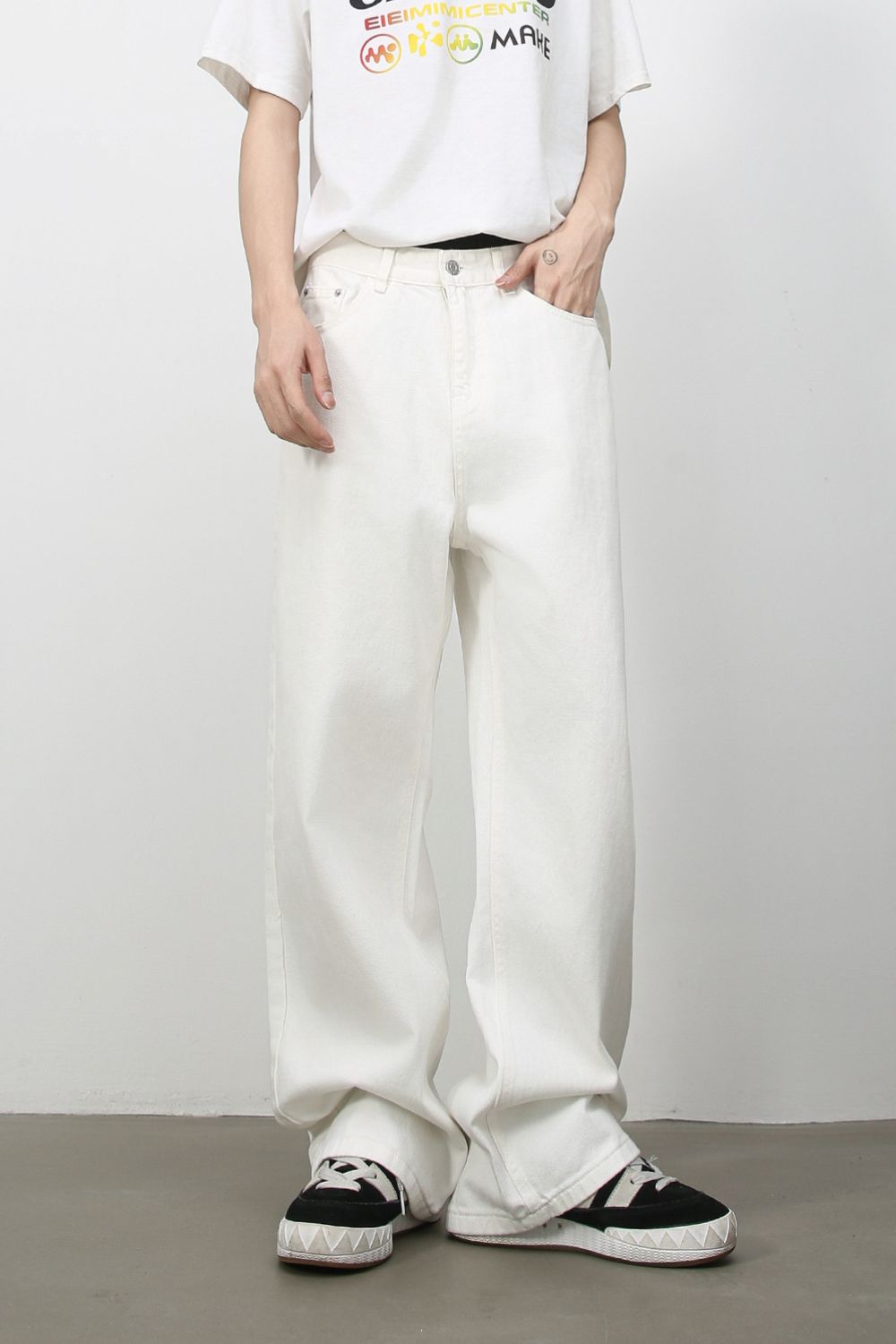 Men's Wide Leg Jeans - Tigbul's Variety Fashion Shop