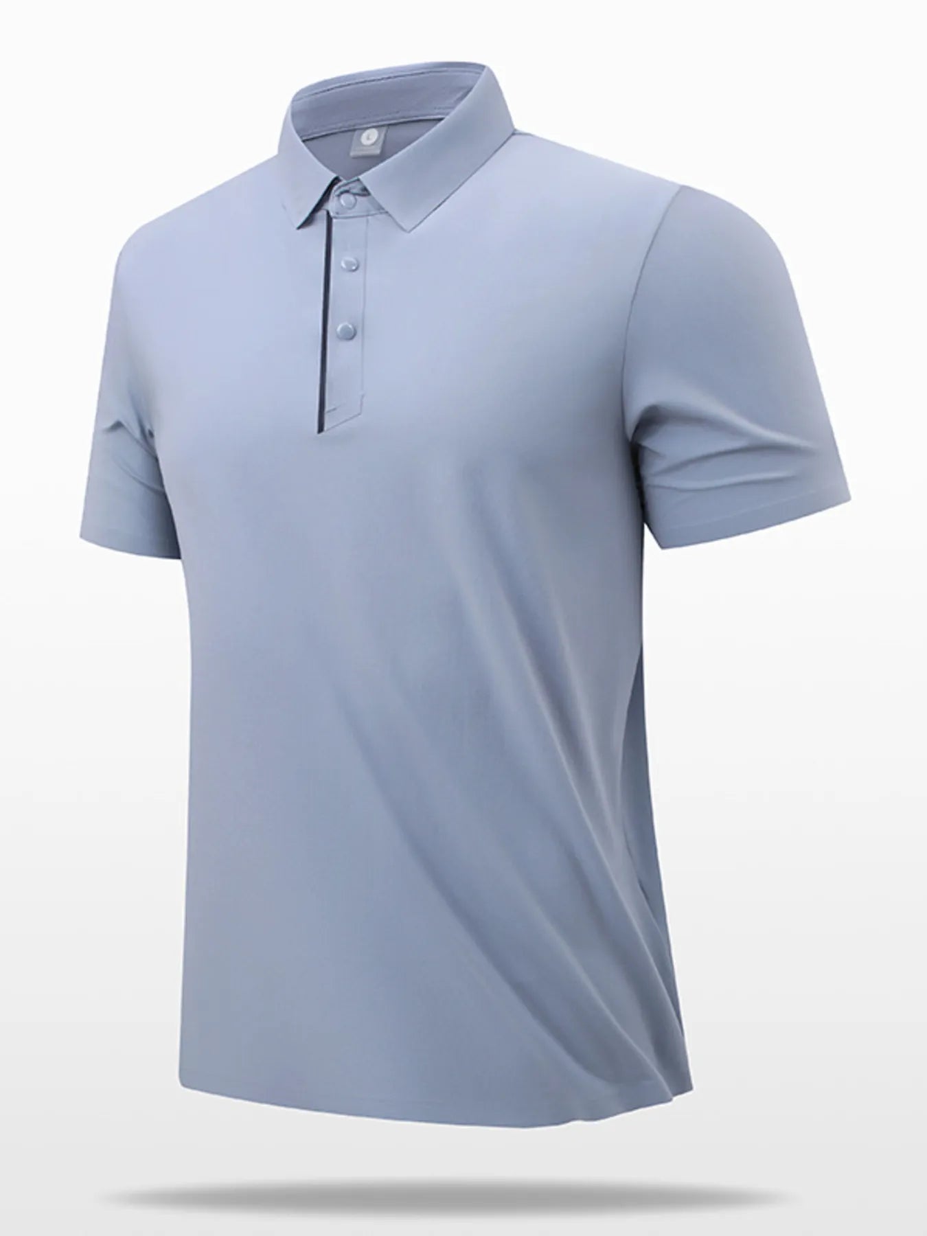 Men's Plus Size Button Detail Short Sleeve Polo - Tigbul's Variety Fashion Shop