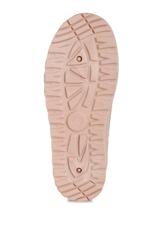 Kickles Rhinestones Embellished Classic Platform - Tigbul's Variety Fashion Shop