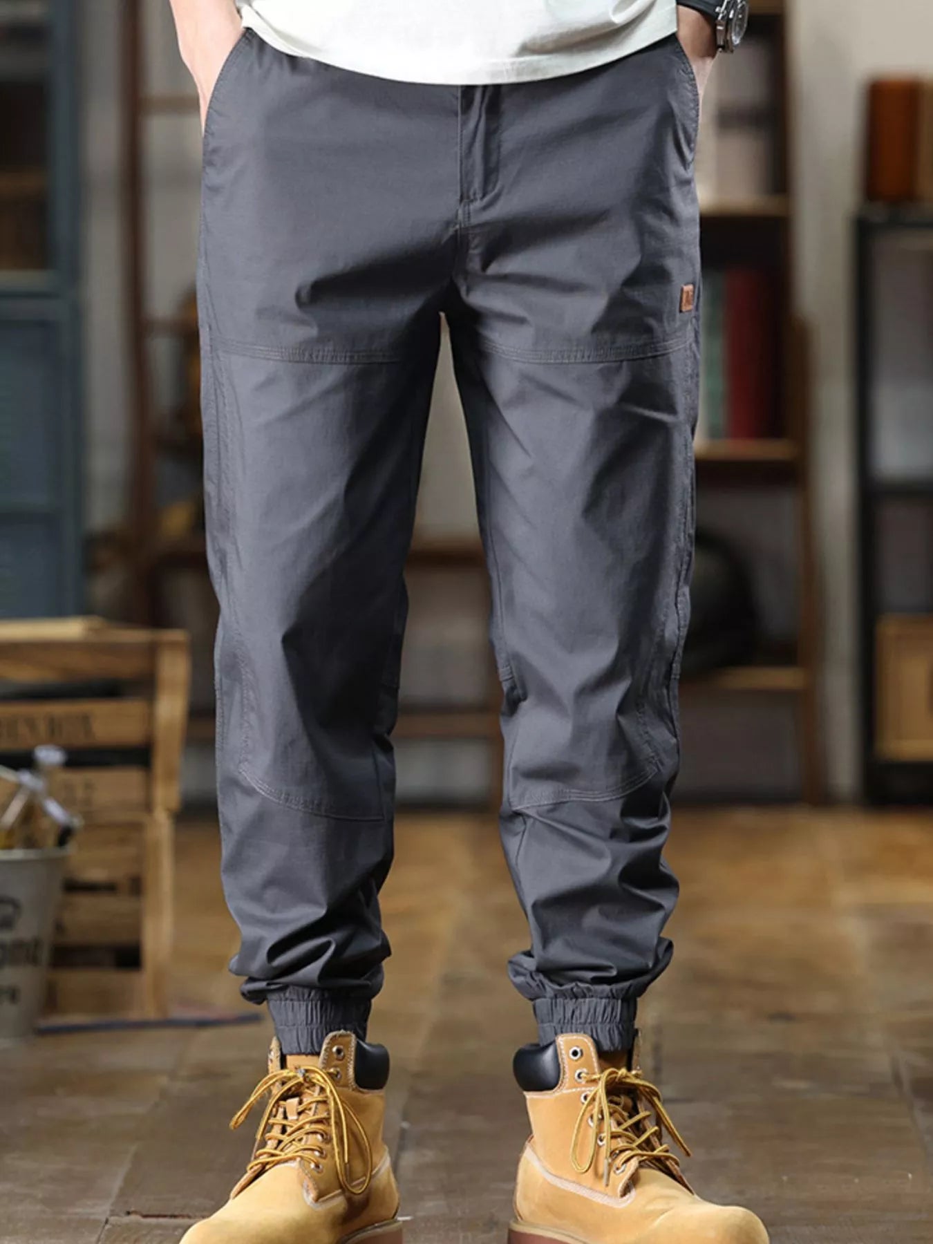 Men's Full Size Wide Leg Pants Plus Size - Tigbul's Variety Fashion Shop