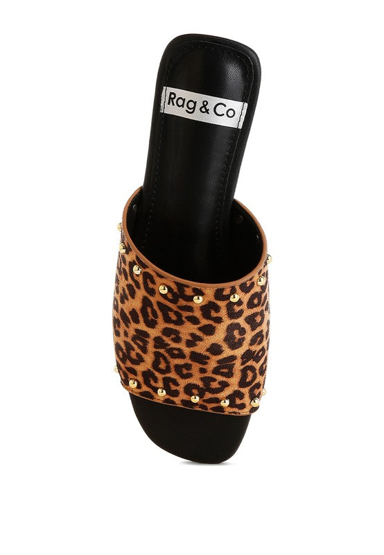 Hilsa Leopard Print Slip-On Flats - Tigbul's Variety Fashion Shop