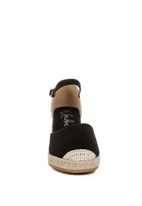 Paryor Microfiber Espadrilles Sandals - Tigbul's Variety Fashion Shop