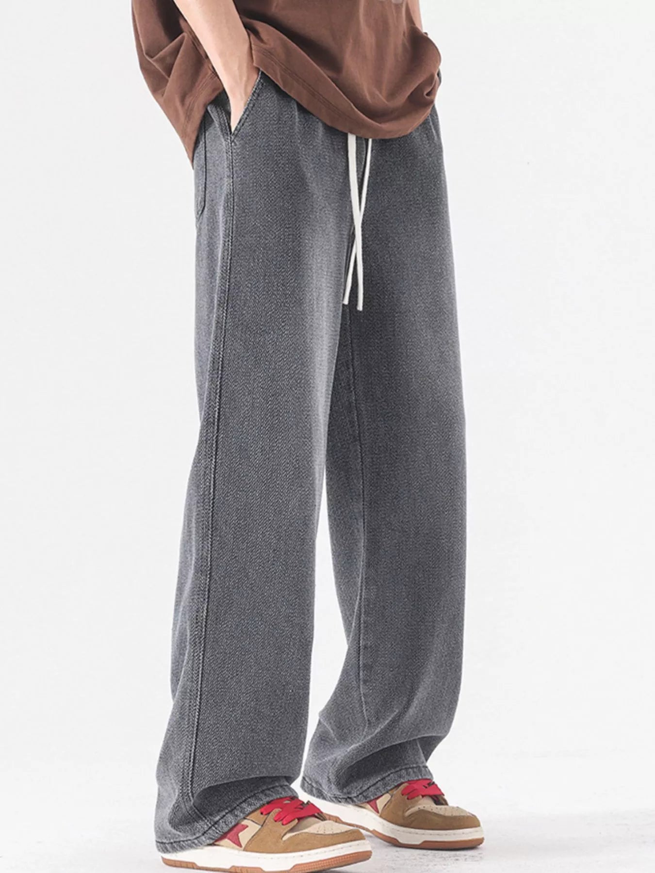 Men's Full Size Wide Leg Jeans Plus Size - Tigbul's Variety Fashion Shop