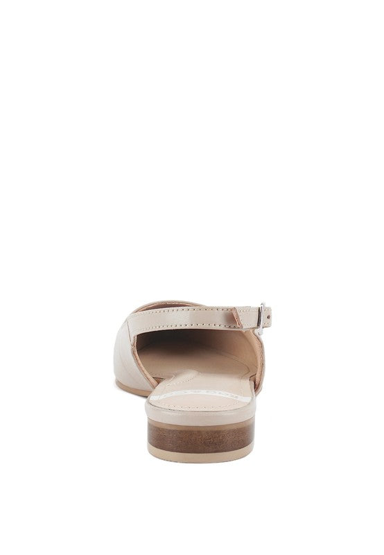 Hocane Real Suede Leather Slingback Sandals - Tigbul's Variety Fashion Shop