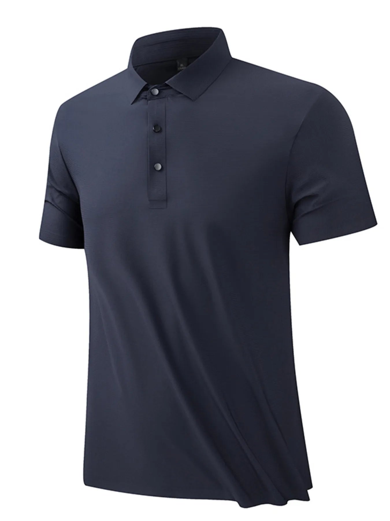 Men's Plus Size Button Detail Short Sleeve Polo - Tigbul's Variety Fashion Shop