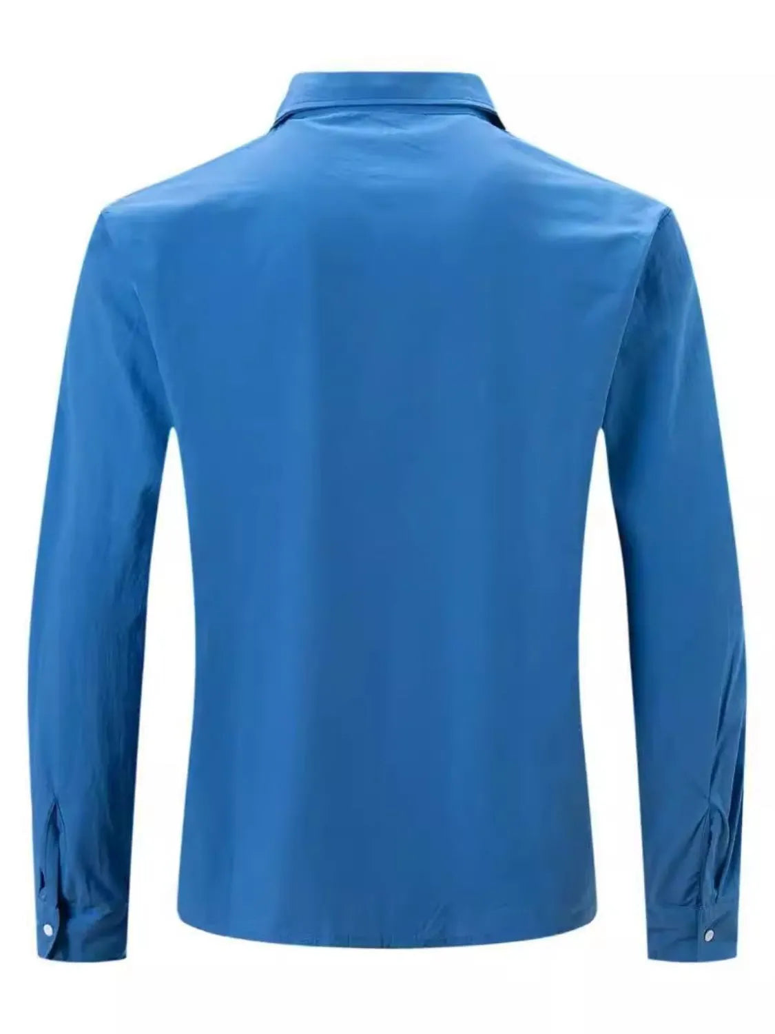 Men's Full Size Button Up Long Sleeve Shirt Plus Size - Tigbul's Variety Fashion Shop