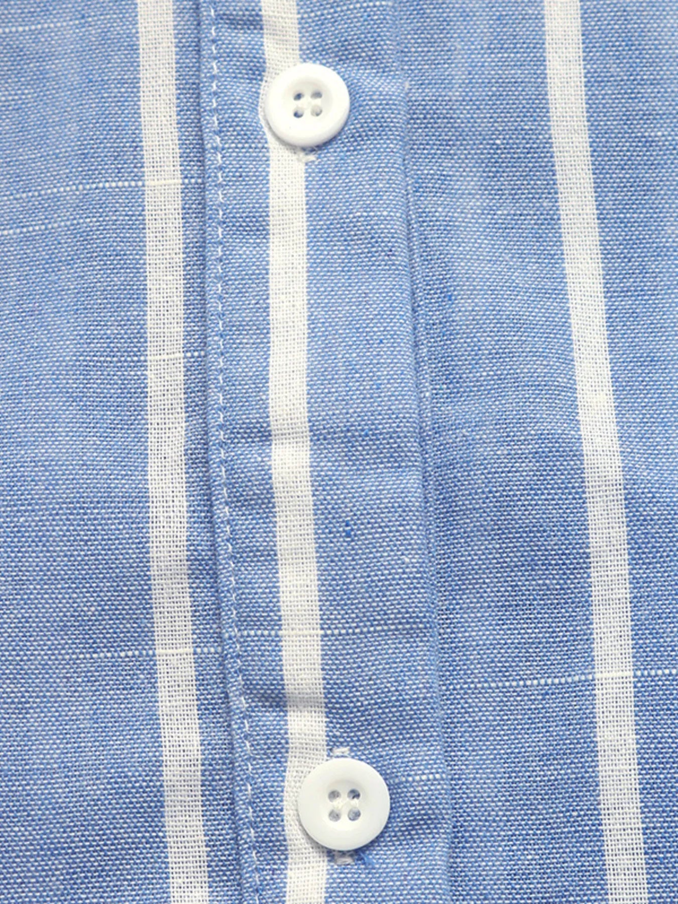 Striped Oversized Button-Down Shirt - Tigbul's Variety Fashion Shop