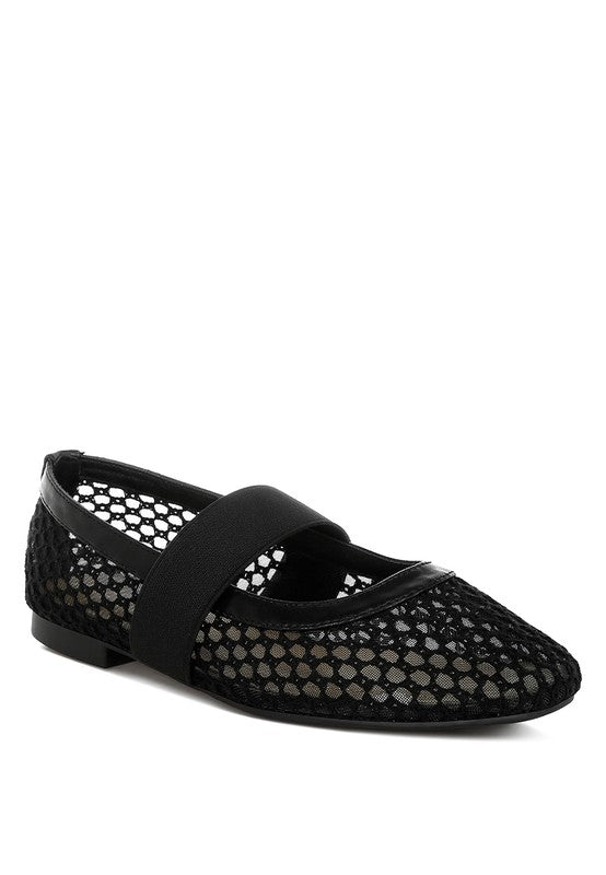 Nayela Mid-Foot Strap Ballerinas - Tigbul's Variety Fashion Shop