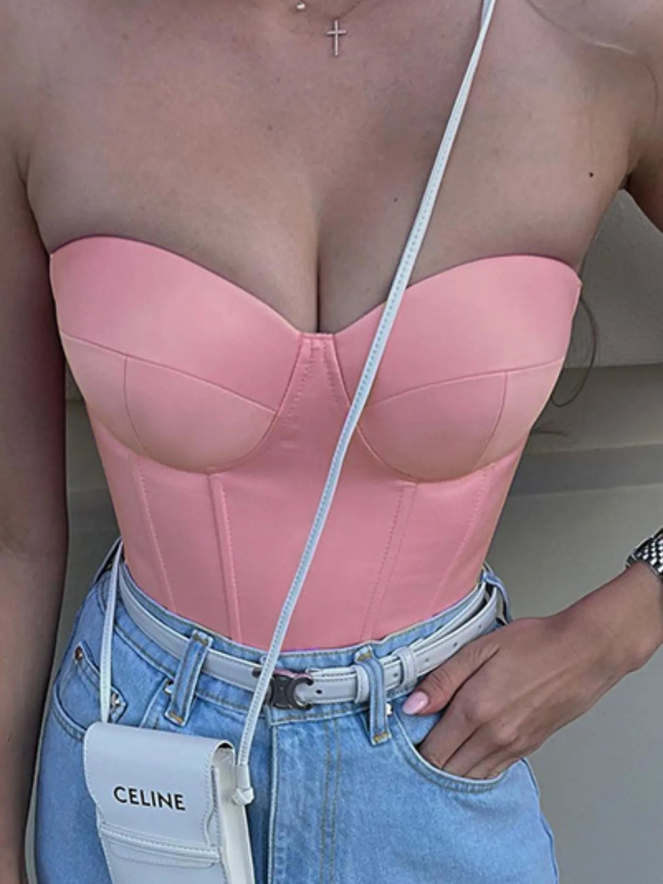 Sweetheart Neck Tube Top - Tigbul's Variety Fashion Shop