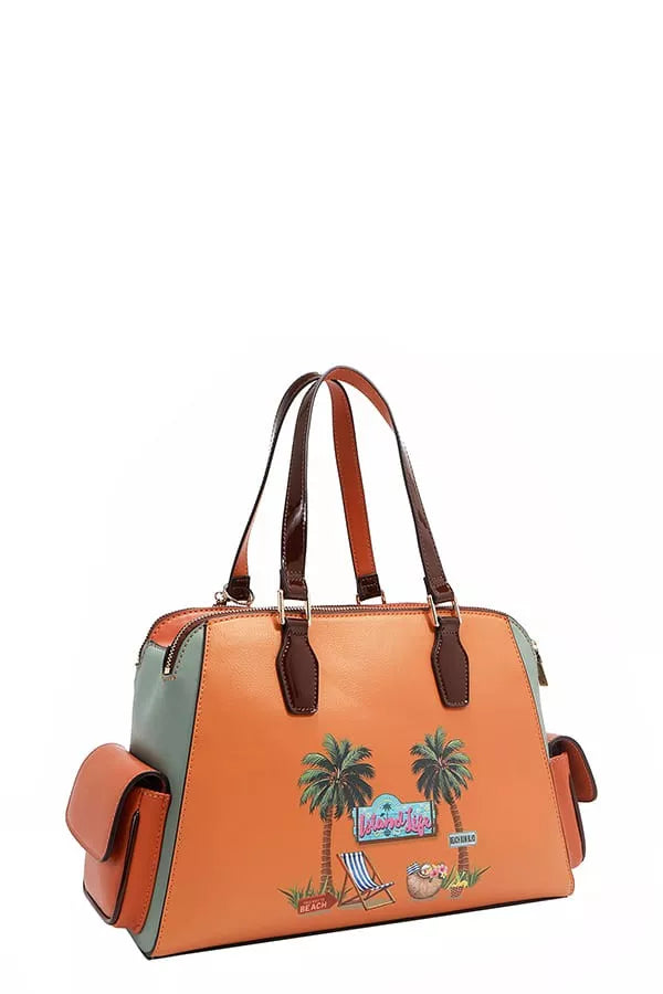 Nicole Lee USA Sun and Sand Handbag - Tigbul's Variety Fashion Shop
