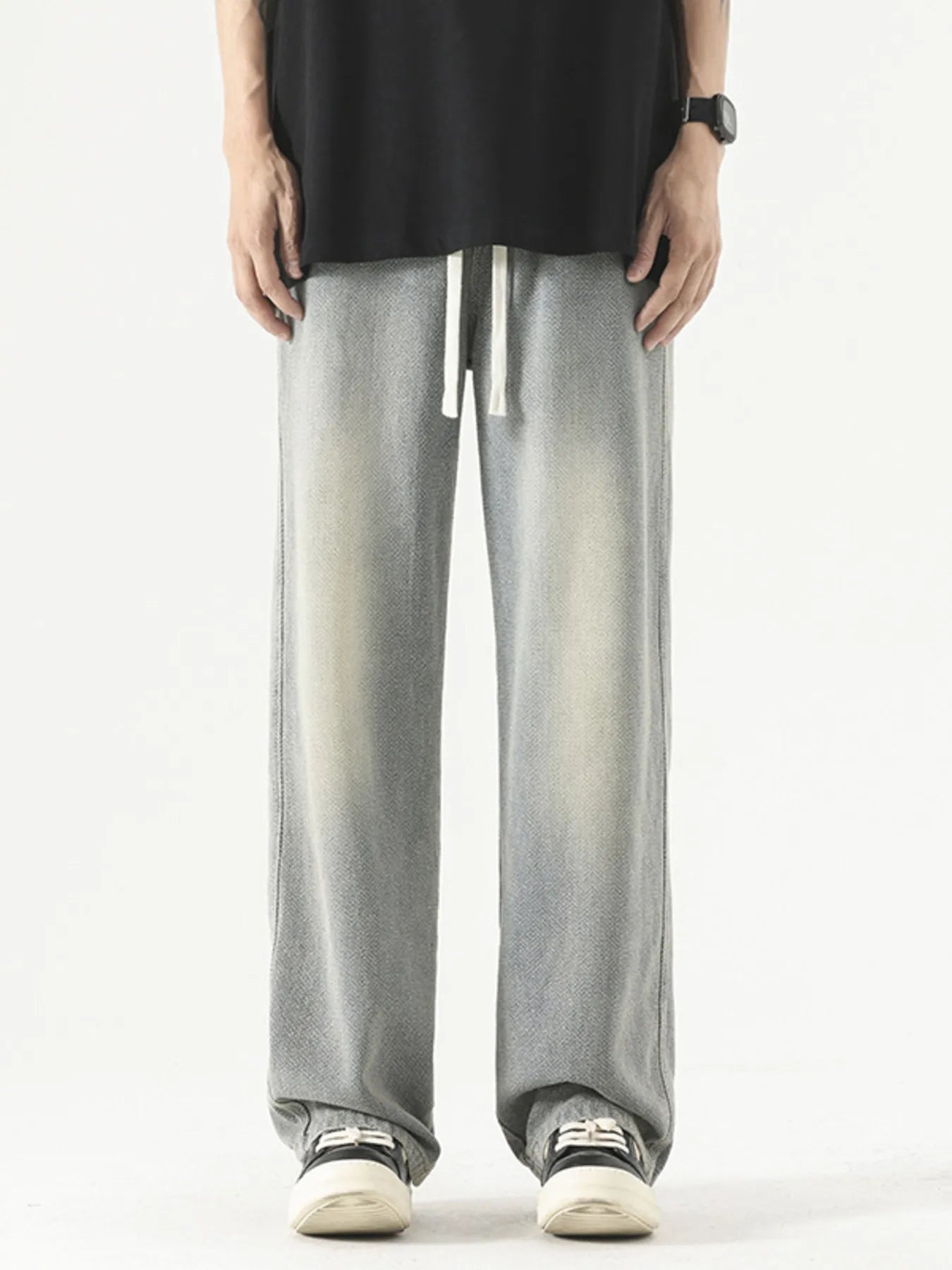 Men's Full Size Wide Leg Jeans Plus Size - Tigbul's Variety Fashion Shop