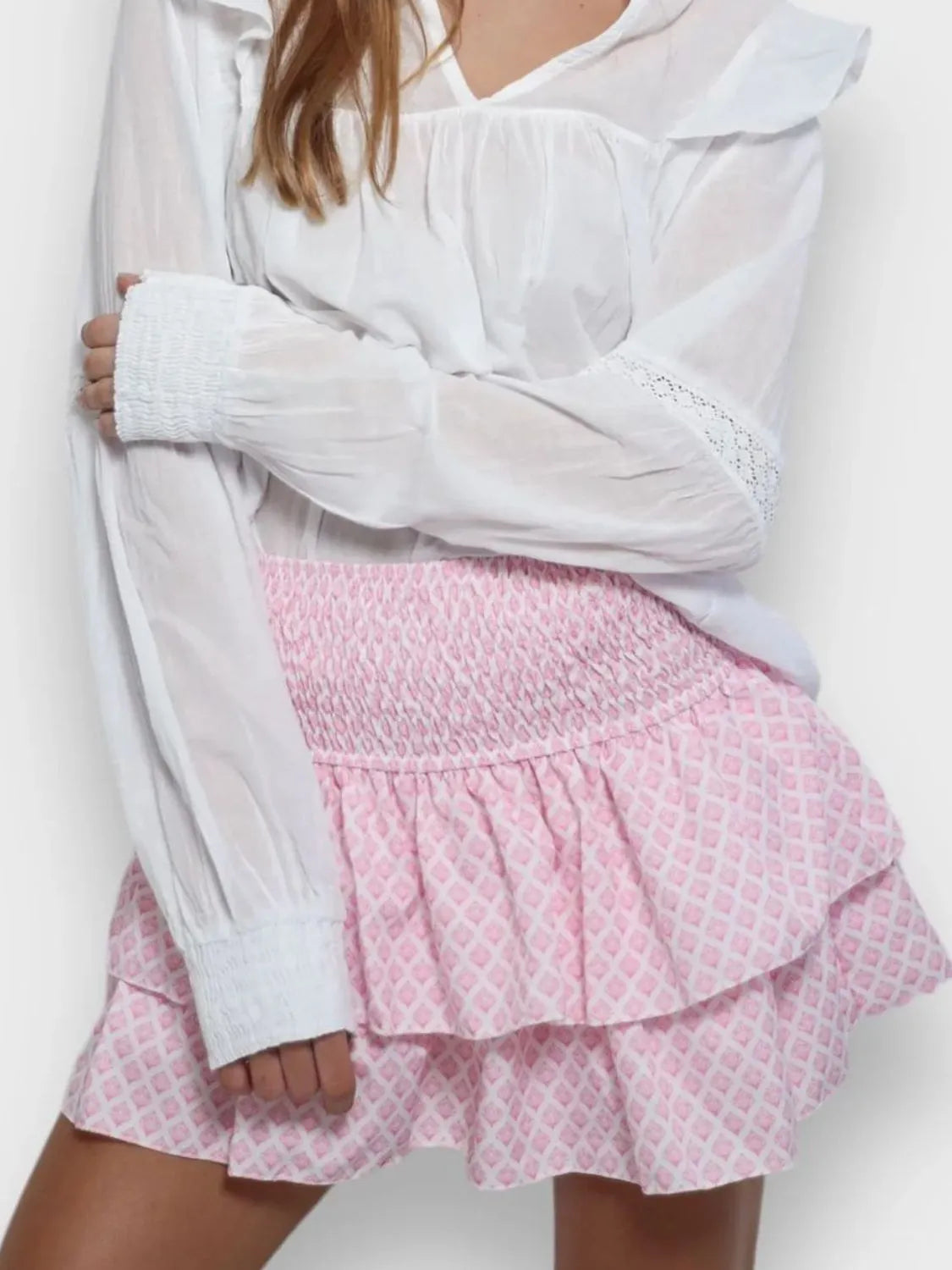 Layered Mini Skirt - Tigbul's Variety Fashion Shop