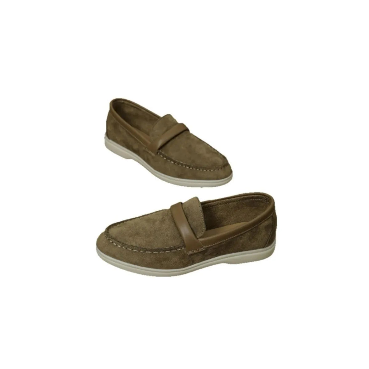 Round Toe Flats Loafers - Tigbul's Variety Fashion Shop