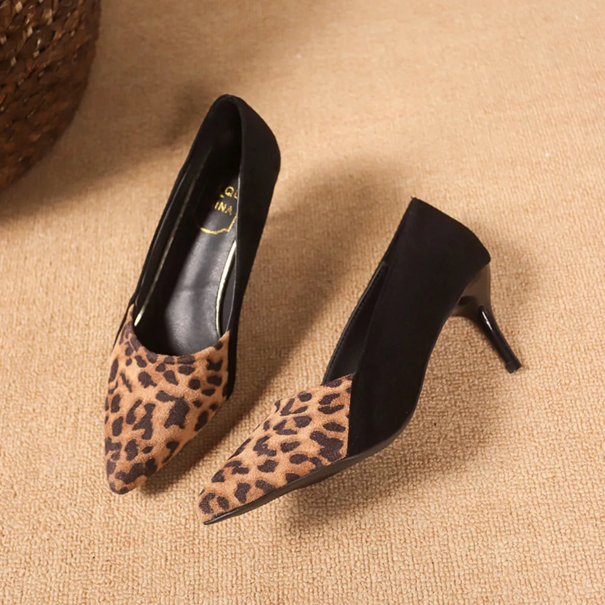 Point Toe Suede Pumps - Tigbul's Variety Fashion Shop