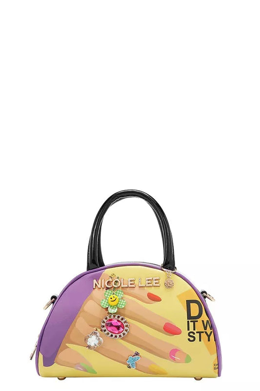 Nicole Lee USA Nail Polish Mini Dome Handbag - Tigbul's Variety Fashion Shop