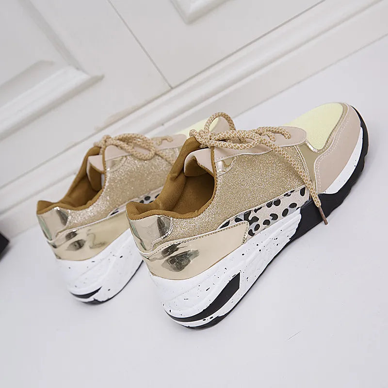 Round Toe Platform Sneakers - Tigbul's Variety Fashion Shop