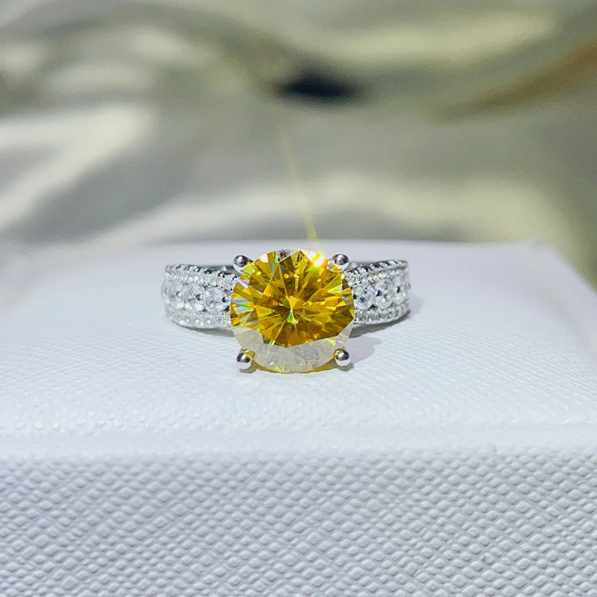 3 Carat Moissanite 925 Sterling Silver Ring - Tigbul's Variety Fashion Shop