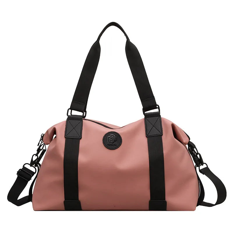 Oxford Cloth Travel Handbag - Tigbul's Variety Fashion Shop