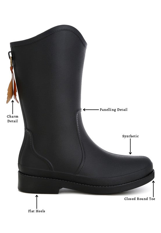 Overcloud Stylish High Rainboots - Tigbul's Variety Fashion Shop