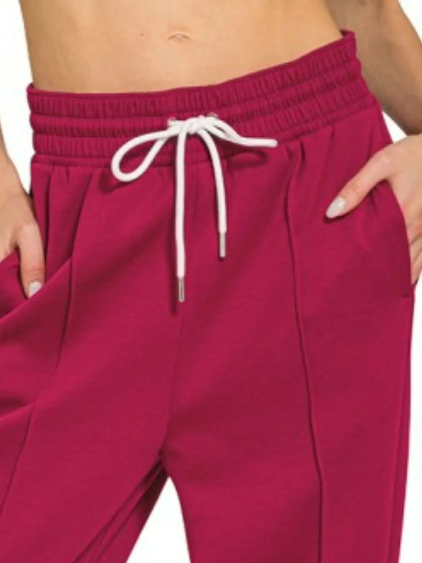 Zenana Drawstring Scuba Sweatpants with Pockets - Tigbul's Variety Fashion Shop
