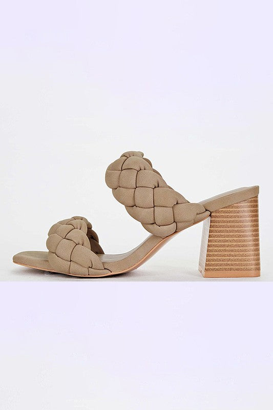BUGGY-HIGH HEELS MULES - Tigbul's Variety Fashion Shop