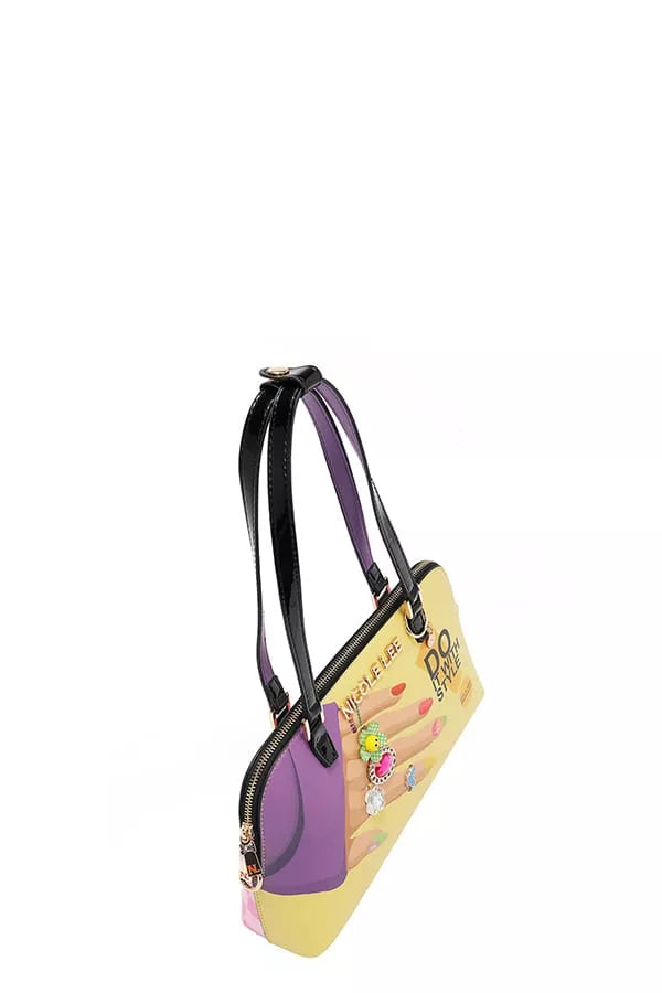 Nicole Lee USA Nail Polish Dome Shoulder Bag - Tigbul's Variety Fashion Shop
