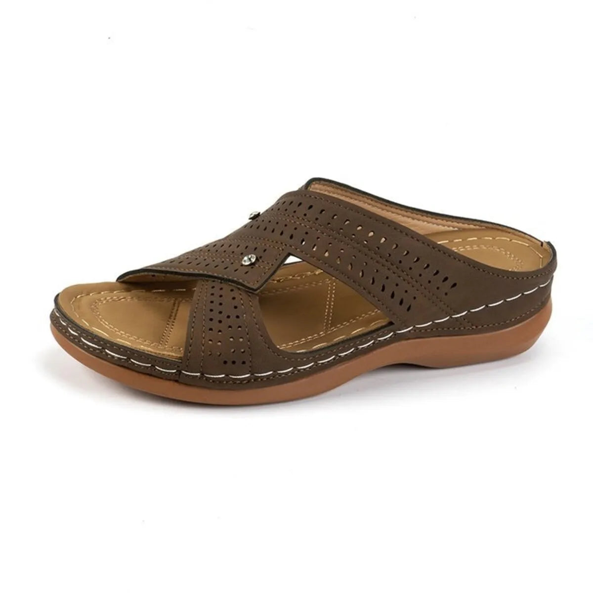 Open Toe Wedge Sandals - Tigbul's Variety Fashion Shop