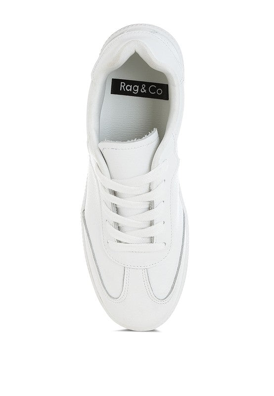 Bostonia Real Genuine Leather Casual Sneakers - Tigbul's Variety Fashion Shop