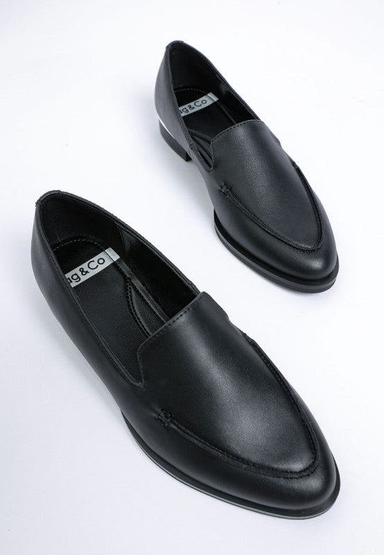 Anna Suede Leather Loafers - Tigbul's Variety Fashion Shop