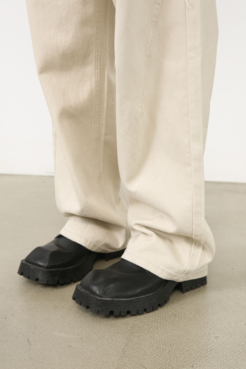 Men's Baggy Beige Jeans with Pockets - Tigbul's Variety Fashion Shop