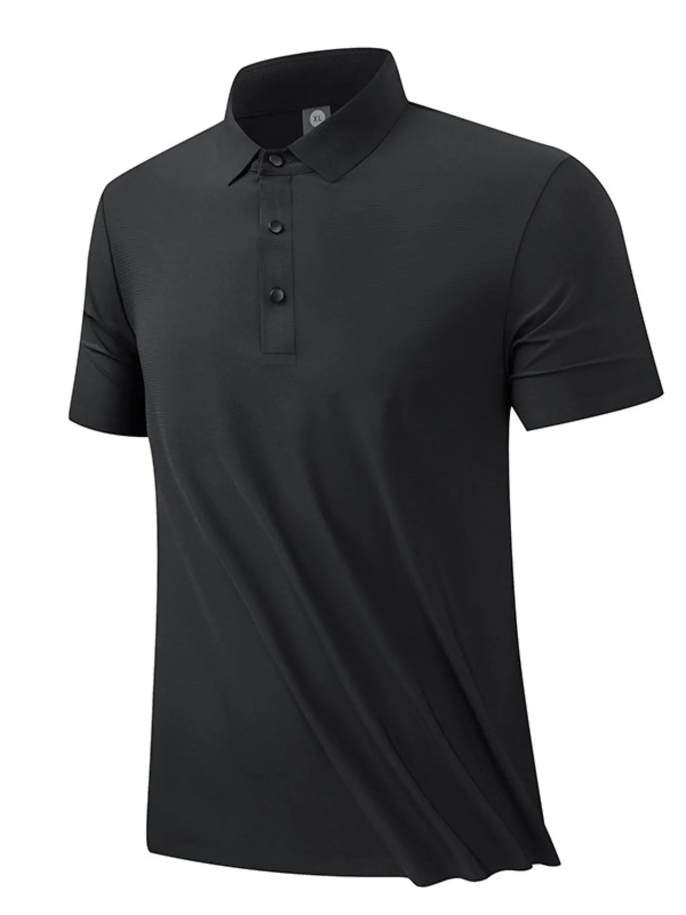 Men's Plus Size Button Detail Short Sleeve Polo - Tigbul's Variety Fashion Shop