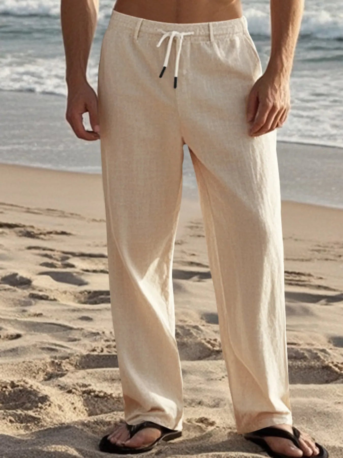 Men's Full Size Casual Drawstring Pants Plus Size - Tigbul's Variety Fashion Shop