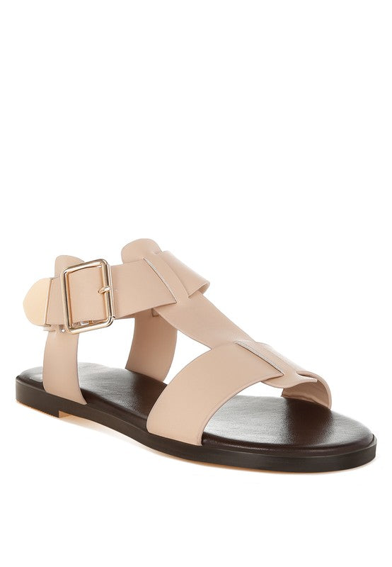 Shayla Gladiator Flat Sandals - Tigbul's Variety Fashion Shop
