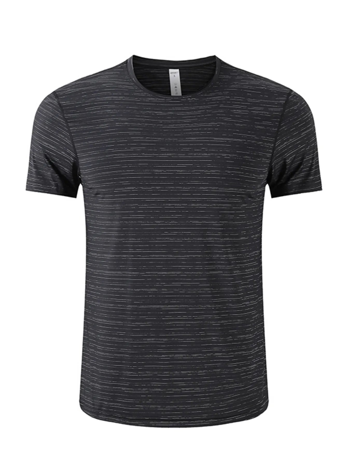 Men's Plus Size Round Neck Short Sleeve T-Shirt - Tigbul's Variety Fashion Shop